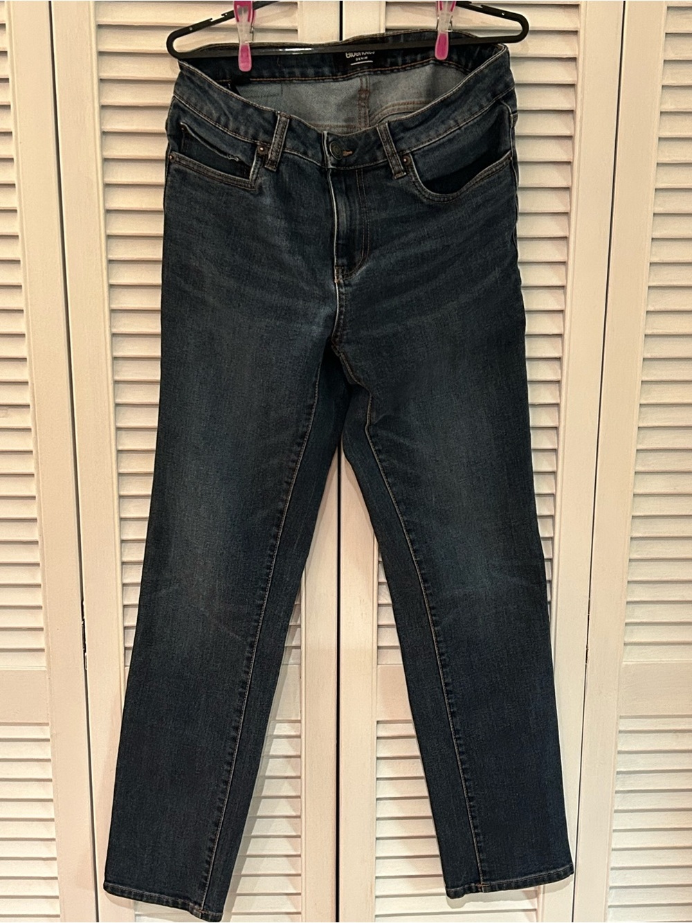 Bluenotes Slim Straight Dark Blue Jeans